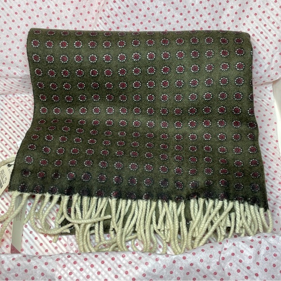 Talbots cashmere scarf warm NWT brand new winter fall autumn reversible - Picture 5 of 8